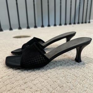 Stuart Weitzman Suede Strap Sandal